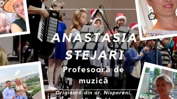 Anastasia Stejari: Pedagogia este un lucru artistic