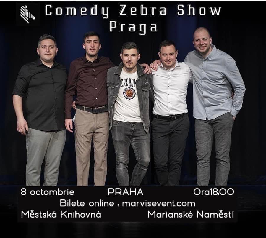 Comedy Zebra Show la Praga