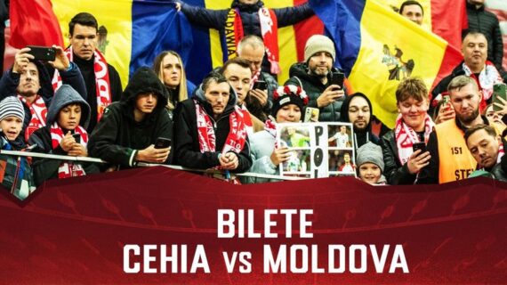 Susținem echipa Moldovei de fotbal în Cehia!