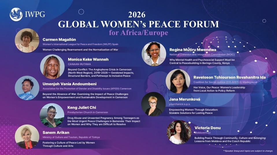 Participarea la Global Women’s Peace Forum 2026